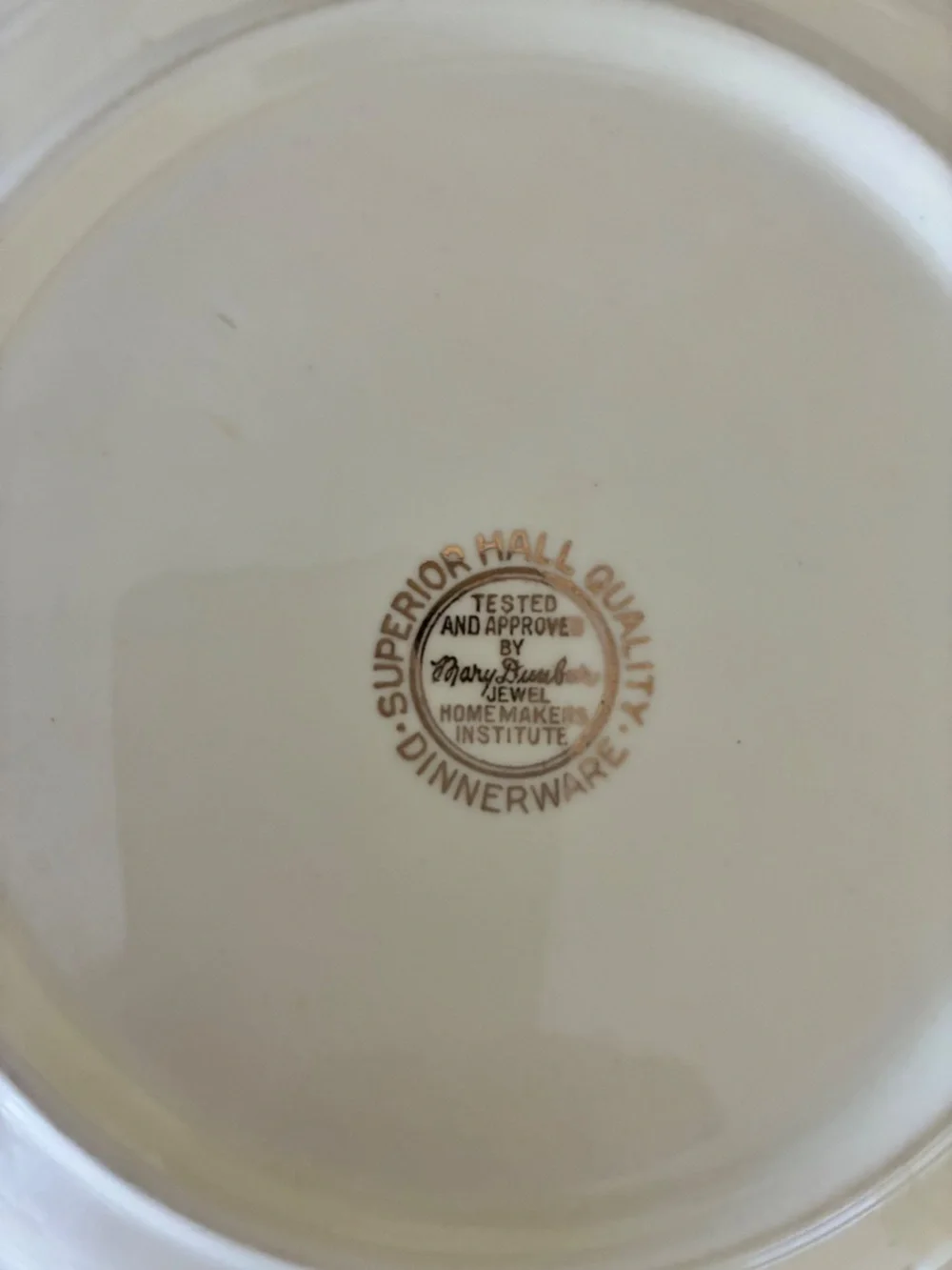 Hall Autumn Leaves soup/salad bowl
